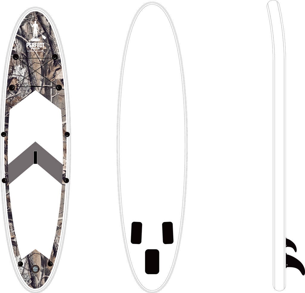 Perfect Paddleboard (Camo Edition)