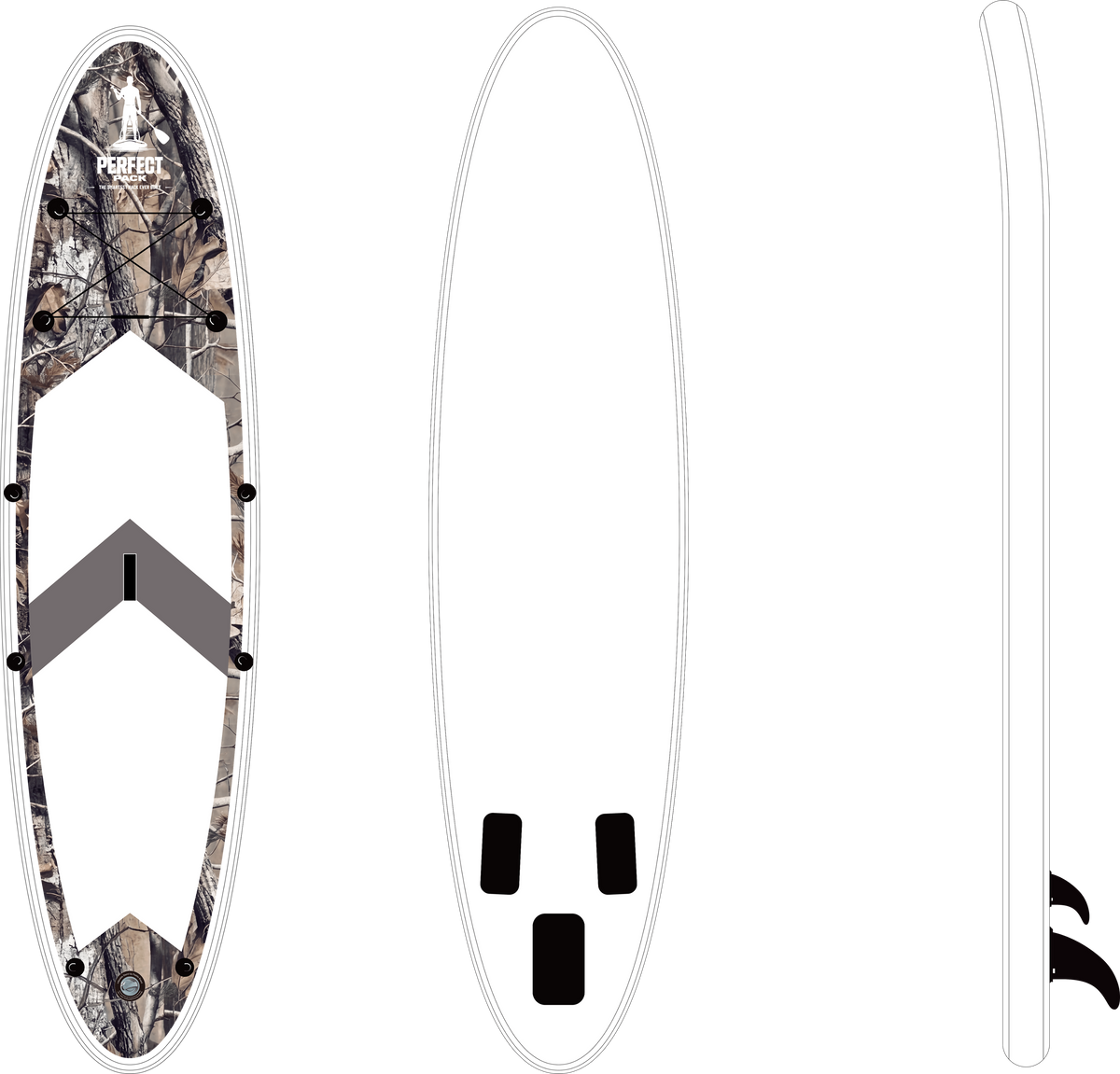 Perfect Paddleboard (Camo Edition)